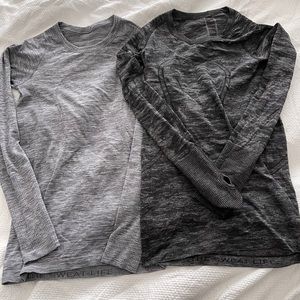 Lululemon long sleeve swiftly tech shirts
